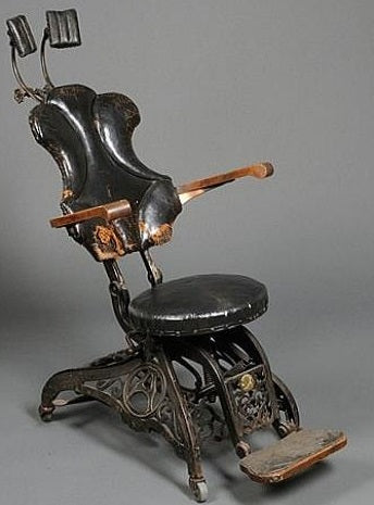 A Gallery curated of bizarre antique dental equipment
